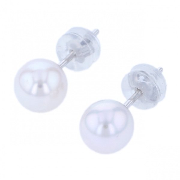 yukizakiselect pearl ユキザキセレクトジュエリー パール K18ホワイトゴールド パール ピアス 