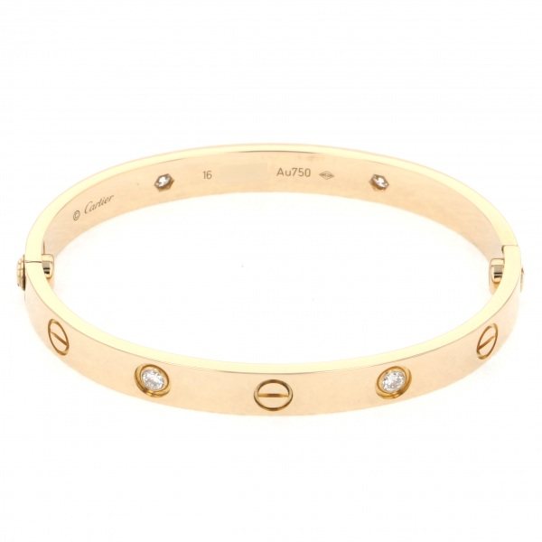 cartier love カルティエ ラブ ハーフダイヤモンド #16 