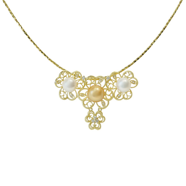 yukizakiselect pearl ユキザキセレクトジュエリー パール ナチュラルゴールド 