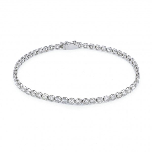 yukizakiselect tennisstandard ユキザキセレクトジュエリー テニス プラチナ ダイヤモンド ブレスレット ad-ab5008