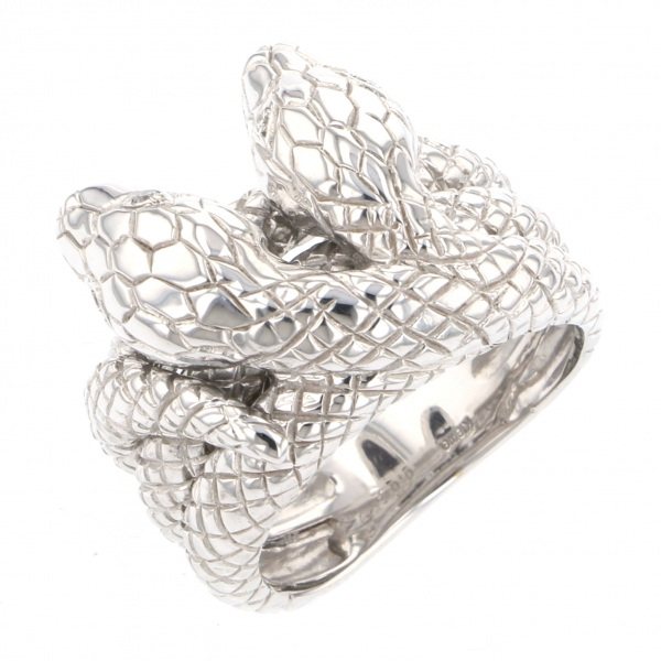 yukizakiselect 适当的其他 柚木﨑精选珠宝 其他 白金 金钻 戒指 蛇类 w11350