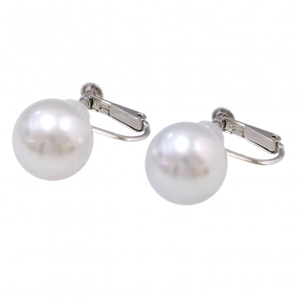 yukizakiselect pearl ユキザキセレクトジュエリー パール ホワイトゴールド シロチョウパール イヤリング 