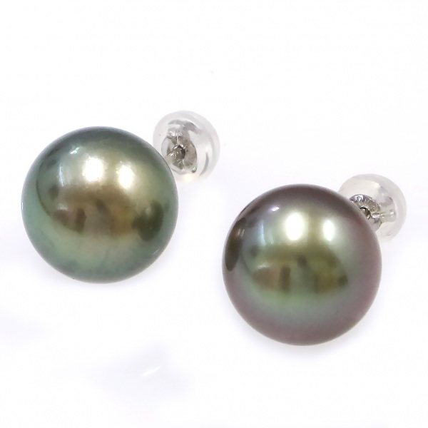 yukizakiselect pearl ユキザキセレクトジュエリー パール ホワイトゴールド クロチョウパール ピアス 