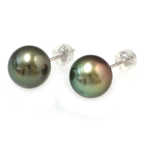 yukizakiselect pearl ユキザキセレクトジュエリー パール ホワイトゴールド クロチョウパール ピアス 