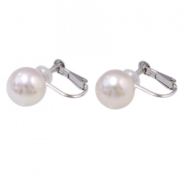 yukizakiselect pearl ユキザキセレクトジュエリー パール ホワイトゴールド アコヤパール イヤリング 