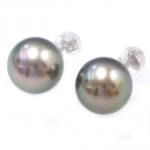 yukizakiselect pearl ユキザキセレクトジュエリー パール ホワイトゴールド クロチョウパール ピアス 