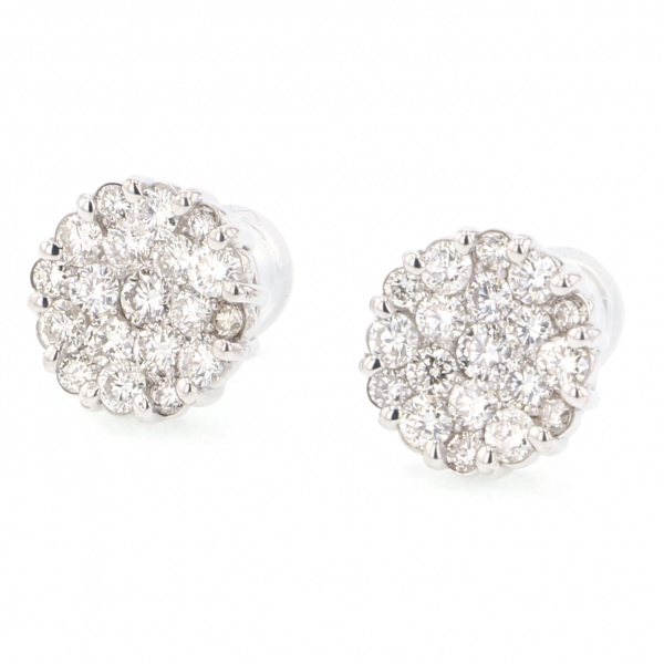 yukizakiselect ProperOther ユキザキセレクトジュエリー OTHER ホワイトゴールド ダイヤモンド ピアス p14866b