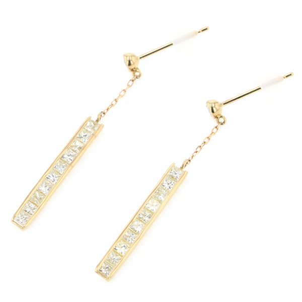 yukizakiselect ProperOther ユキザキセレクトジュエリー OTHER イエローゴールド ダイヤモンド ピアス p14891b