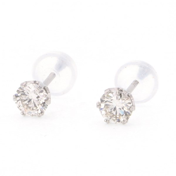 yukizakiselect 适当的其他 柚木﨑精选珠宝 其他 铂金 金钻 耳钉 p15542a