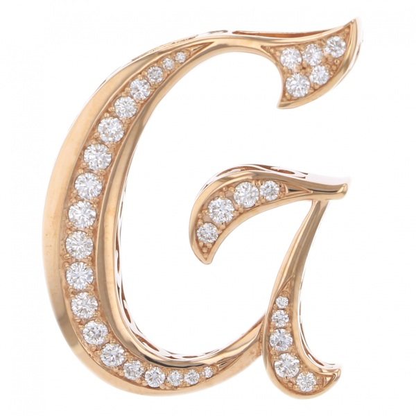 yukizaki alpha ユキザキ アルファ イニシャルペンダントトップ【G】Lサイズ【正規品】 y.alpha.12.22.g.l