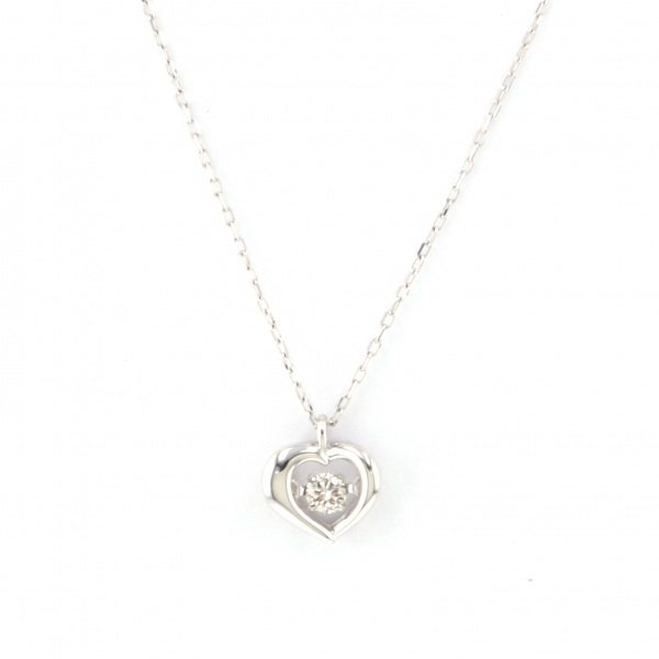 Yukizaki Select ProperOther Yukizaki Select Jewelry OTHER White Gold Dancing heart diamond necklace 6etu4527490