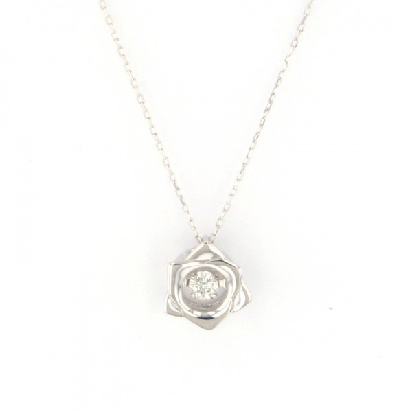 Yukizaki Select ProperOther Yukizaki Select Jewelry OTHER White Gold Dancing rose diamond necklace 6etu4527500