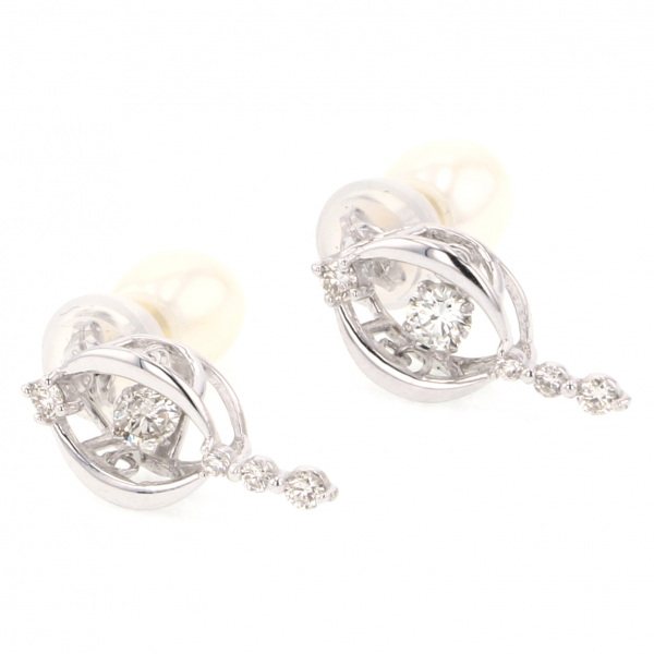 yukizakiselect ProperOther ユキザキセレクトジュエリー OTHER ホワイトゴールド ダンシング ダイヤモンド ピアス 6jbc4602220