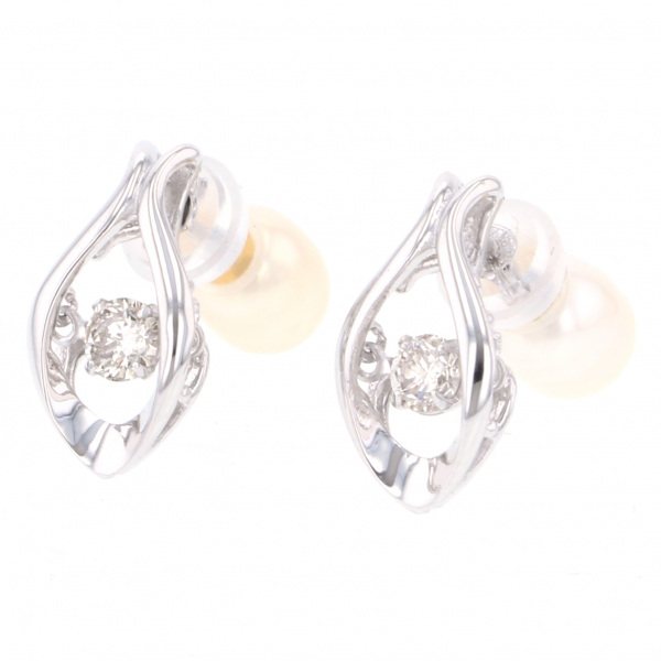 yukizakiselect ProperOther ユキザキセレクトジュエリー OTHER ホワイトゴールド ダンシング ダイヤモンド ピアス 6etu4233460