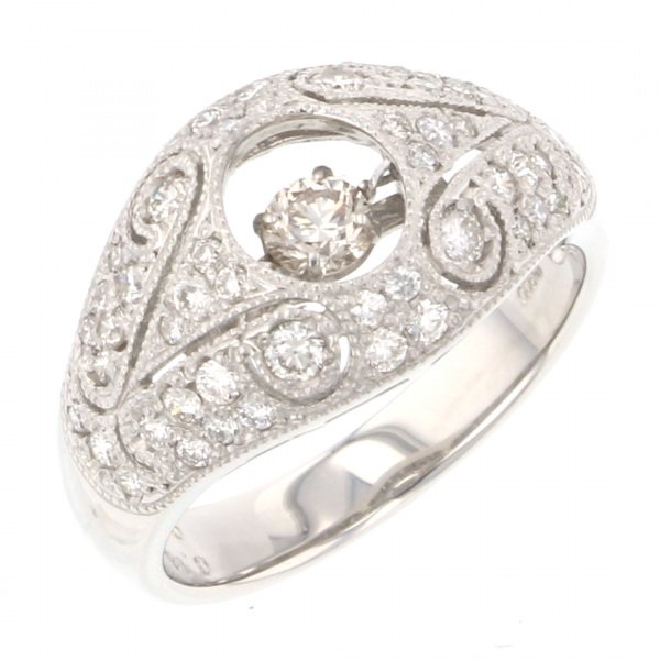 Yukizaki Select ProperOther Yukizaki Select Jewelry OTHER platinum Dancing diamond ring 6ada4799260