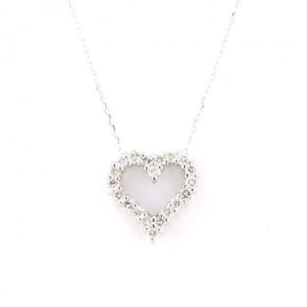 Yukizaki Select ProperOther Yukizaki Select Jewelry OTHER White Gold diamond heart necklace 