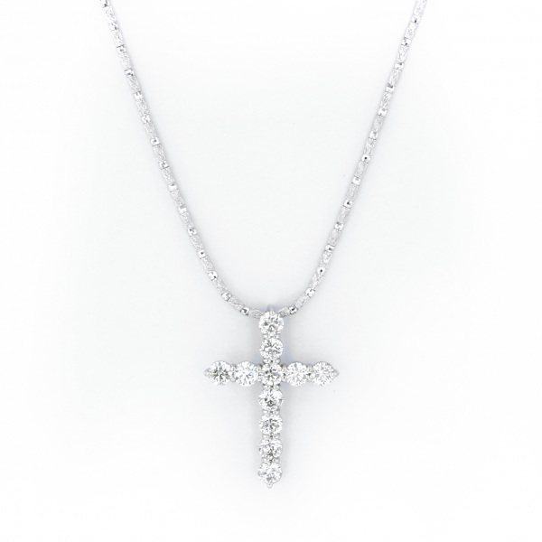 yukizakiselect crossstandard ユキザキセレクトジュエリー クロス プラチナ ダイヤモンド クロス ネックレス 