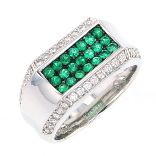 yukizakiselect ProperOther ユキザキセレクトジュエリー OTHER PT950プラチナ エメラルド リング 