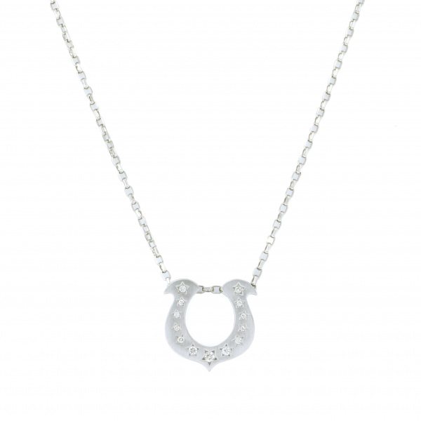 yukizakiselect ProperOther ユキザキセレクトジュエリー OTHER プラチナ 馬蹄 ダイヤモンド ネックレス 