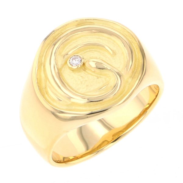 yukizakiselect ProperOther ユキザキセレクトジュエリー OTHER K18イエローゴールド ダイヤモンド リング 