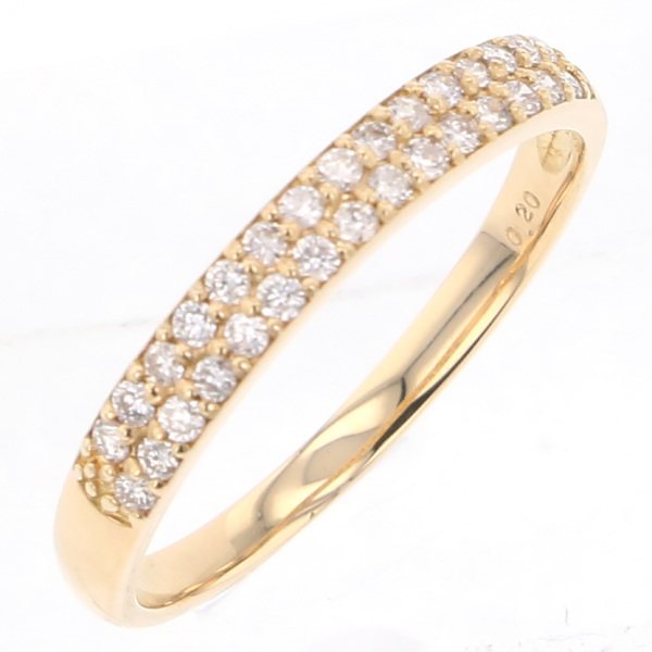 yukizakiselect ProperOther ユキザキセレクトジュエリー OTHER K18イエローゴールド ダイヤモンド リング 