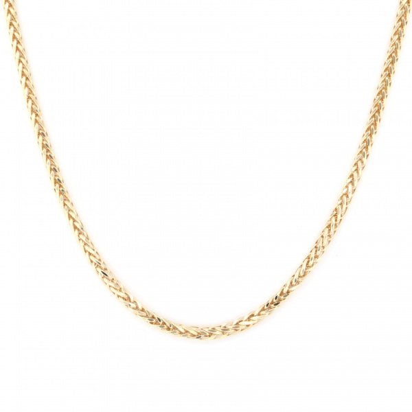 yukizakiselect chain ユキザキセレクトジュエリー チェーン イエローゴールド ネックレス スパイクトリプル 