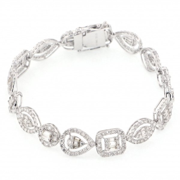 유키자키 ProperOther 유키자키 셀렉트 주얼리 OTHER 화이트 골드 다이아몬드 팔찌 kb500493