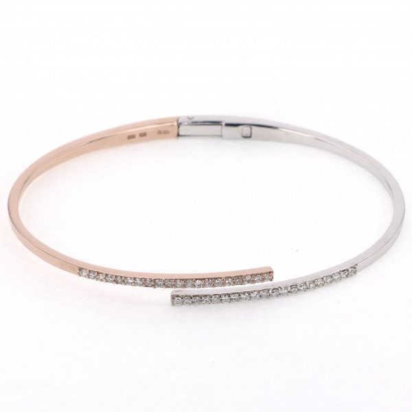 유키자키 ProperOther 유키자키 셀렉트 주얼리 OTHER 화이트 골드 / 핑크 골드 다이아몬드 팔찌 / 팔찌 b15822c