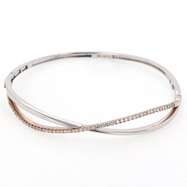 yukizakiselect ProperOther ユキザキセレクトジュエリー OTHER ホワイトゴールド/ピンクゴールド ダイヤモンド ブレスレット b15821c