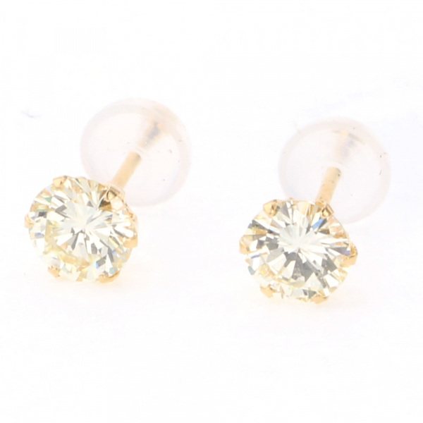 유키자키 ProperOther 유키자키 셀렉트 주얼리 OTHER 옐로우 골드 다이아몬드 귀걸이 