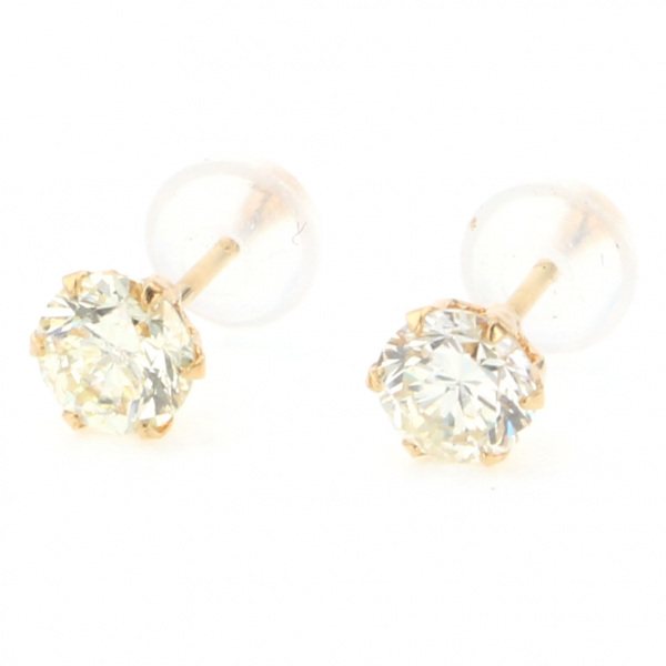 유키자키 ProperOther 유키자키 셀렉트 주얼리 OTHER 옐로우 골드 다이아몬드 귀걸이 