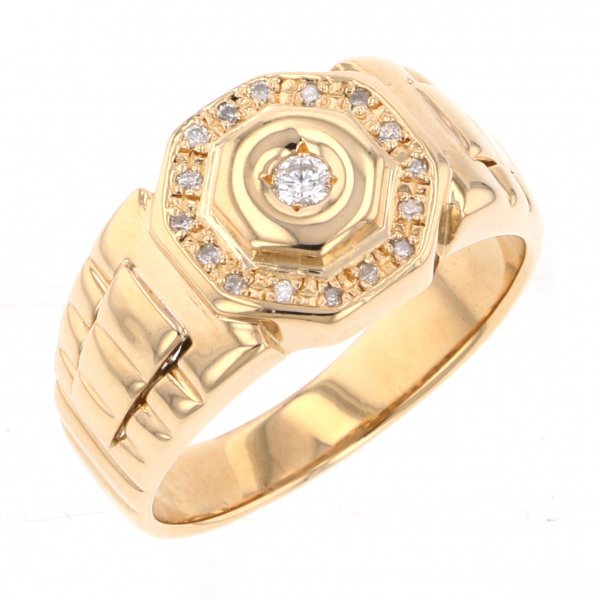 yukizakiselect ProperOther ユキザキセレクトジュエリー OTHER イエローゴールド ダイヤモンド リング 