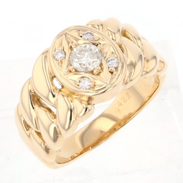 yukizakiselect ProperOther ユキザキセレクトジュエリー OTHER イエローゴールド ダイヤモンド リング 