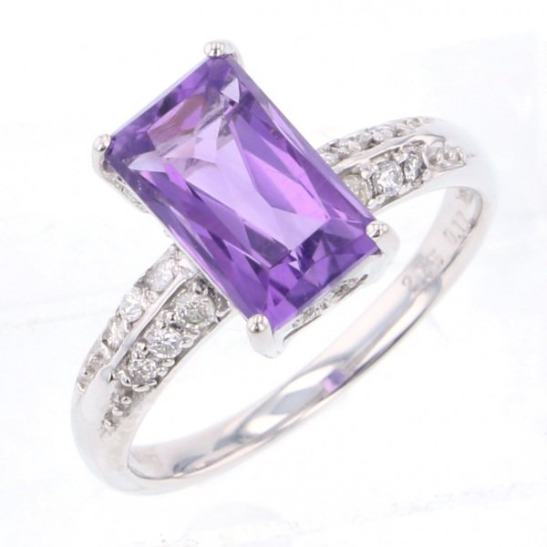 yukizakiselect ProperOther ユキザキセレクトジュエリー OTHER ホワイトゴールド アメシスト リング 