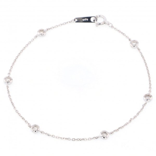 yukizakiselect ProperOther ユキザキセレクトジュエリー OTHER ホワイトゴールド ダイヤモンド ブレスレット b11329b