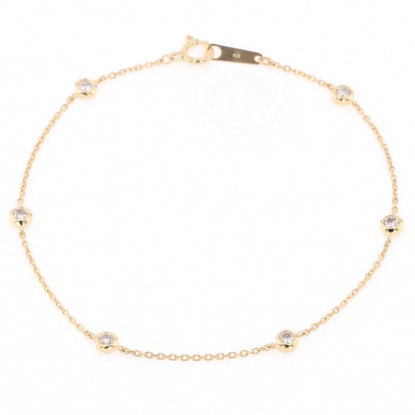 yukizakiselect ProperOther ユキザキセレクトジュエリー OTHER イエローゴールド ダイヤモンド ブレスレット b11329b