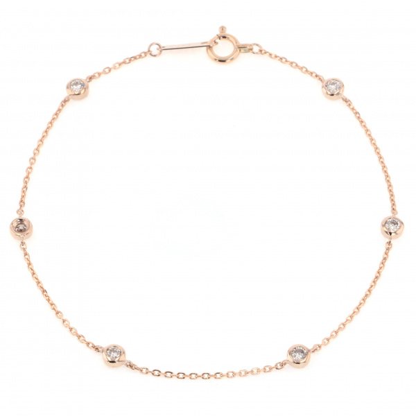 yukizakiselect ProperOther ユキザキセレクトジュエリー OTHER ピンクゴールド ダイヤモンド ブレスレット b11329b