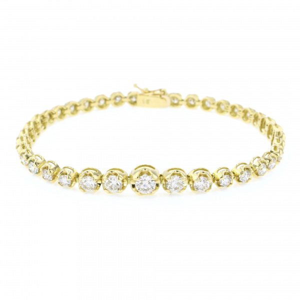 yukizakiselect ProperOther ユキザキセレクトジュエリー OTHER イエローゴールド ダイヤモンド ブレスレット b12871b