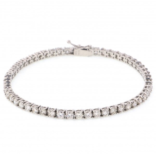 유키자키 tennisstandard 유키자키 셀렉트 주얼리 테니스 플래티넘 다이아몬드 팔찌 snb5115