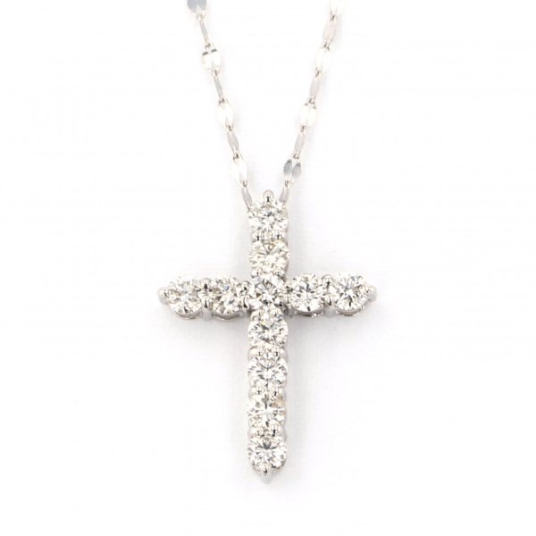Yukizaki Select ProperOther Yukizaki Select Jewelry OTHER platinum diamond cross necklace 