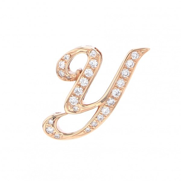 yukizaki alpha ユキザキ アルファ イニシャルペンダントトップ【Y】Sサイズ【正規品】 y.alpha.12.22.y.m