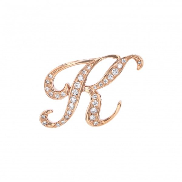 yukizaki alpha ユキザキ アルファ イニシャルペンダントトップ【K】Sサイズ【正規品】 y.alpha.12.22.k.m