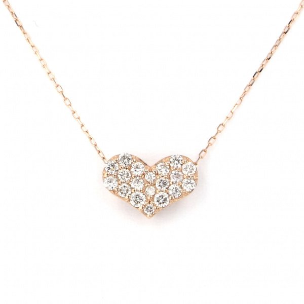 Yukizaki Select ProperOther Yukizaki Select Jewelry OTHER Pink gold diamond heart necklace 
