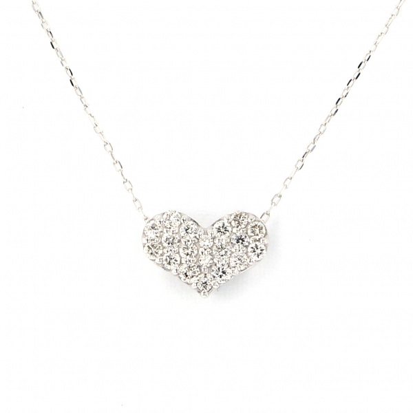Yukizaki Select ProperOther Yukizaki Select Jewelry OTHER White Gold diamond heart necklace 