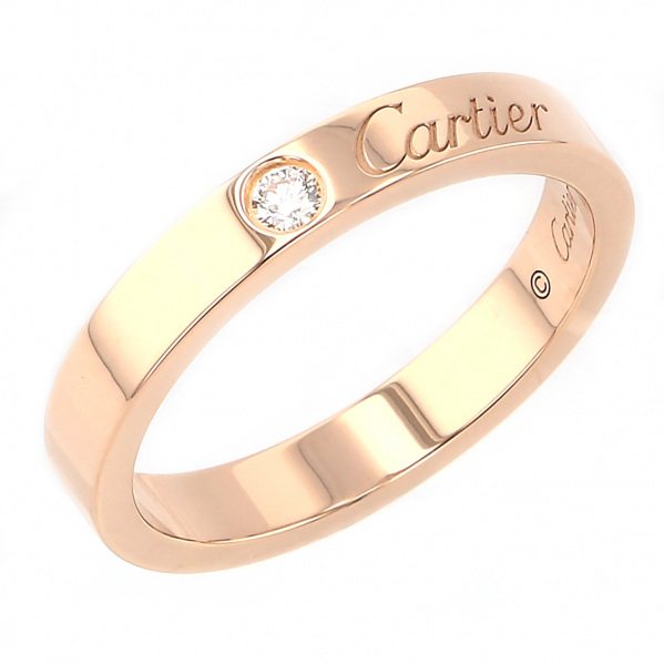 cartier c-de Cartier C Do Engraved ring 