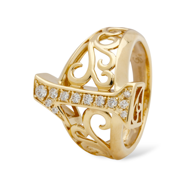 yukizaki nombre Snowy Nomble Number ring [1] Small size [Regular article] y.nombre.1.6.1.s