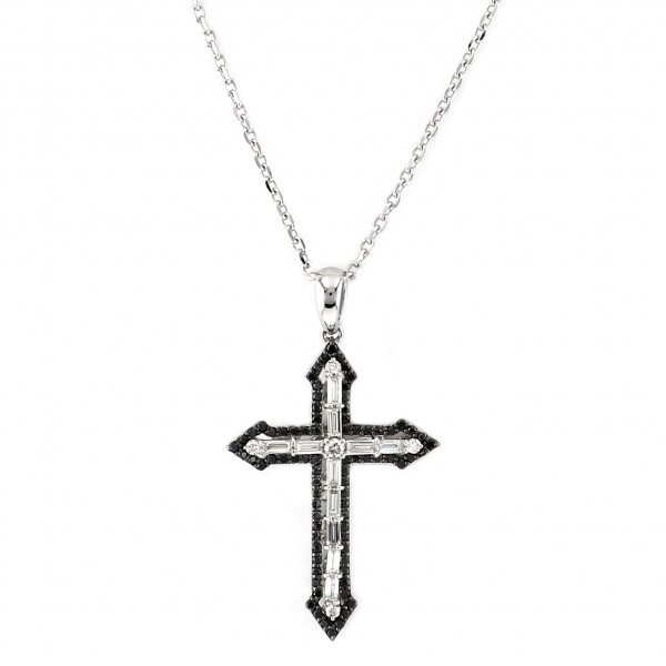 Yukizaki Select ProperOther Yukizaki Select Jewelry OTHER White Gold diamond cross necklace 