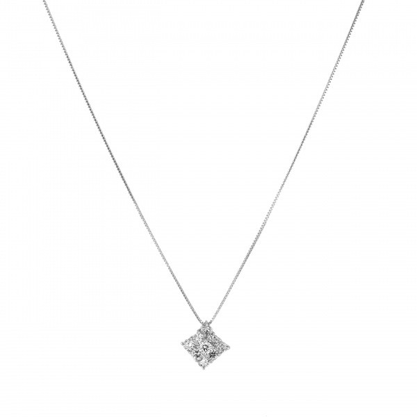 Yukizaki Select  Yukizaki Select Jewelry  White Gold diamond necklace n3593b