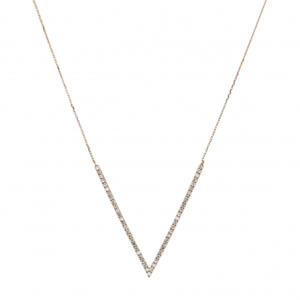Yukizaki Select ProperOther Yukizaki Select Jewelry OTHER Pink gold diamond necklace n15219b