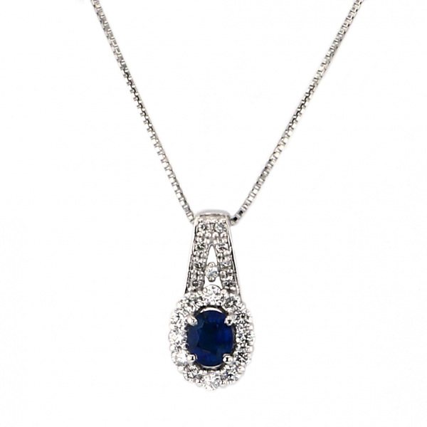 yukizakiselect ProperOther ユキザキセレクトジュエリー OTHER プラチナ サファイア ダイヤ ネックレス 